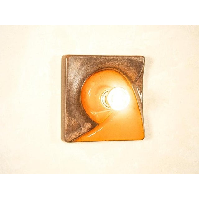 Space Age Wall Sconce from Goebel For Sale - Image 6 of 11