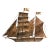 Brutalist Metal Presentation of Clipper Ship of 1800’s For Sale