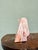 Late 20th Century Vintage Rose Pink Marble Wedge Bookends, a Pair — Mid-Century Modern Decor For Sale - Image 5 of 8