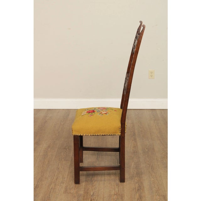 Antique Renaissance Revival Carved Accent Chair For Sale - Image 10 of 13