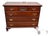Vintage Chippendale Mahogany Chest of Drawers Carved Shell Dresser For Sale