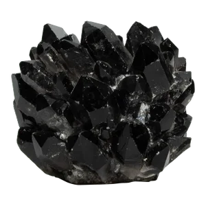 Votive Holder in Black Quartz Large