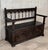 Spanish 19th Spanish Carved Hall Bench With Storage For Sale - Image 3 of 13