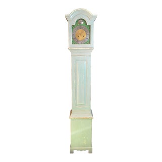 18th Century Gustavian Swedish Mora Grandfather Clock For Sale