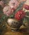 19th Century French Floral Still Life Oil on Canvas Painting by Gaston Boucher For Sale - Image 4 of 12