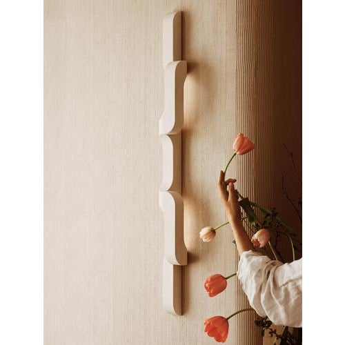 Not Yet Made - Made To Order Serpentine Sconce in Saint Raphael Limestone by Farrah Sit For Sale - Image 5 of 10