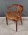 Small Late 19th Century Louis XVI Style Walnut Office Chair For Sale - Image 4 of 18