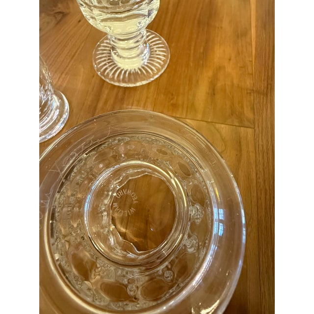 William Yeoward William Yeoward Crystal Flower Vases- Set of 3 For Sale - Image 4 of 4