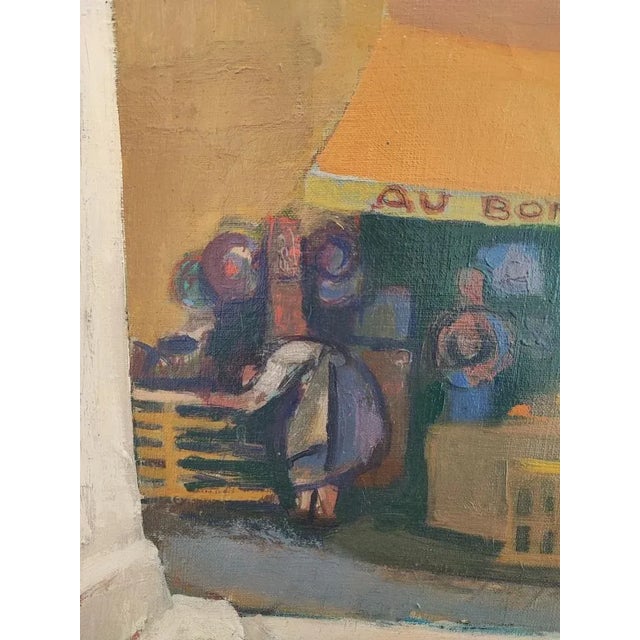 Alois Wittlin, Au bon marché, Fontvieille, Sainte Marie de la Mer, 1954, Oil on Canvas, Framed For Sale - Image 6 of 11