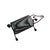 Postmodern Vintage Postmodern Black Metal Coil Pig Letter Holder For Sale - Image 3 of 5