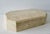 C.1980's; Maitland-Smith, large Tessellated keepsake box with mitered corners, interior lining a felted wool type in a...