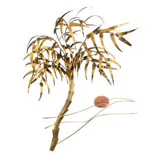 Palm Lamps by Daniel Dhaeseleer, Belgium, 1950s, Set of 2 For Sale