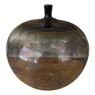 Cyrstal Apple by Ingeborg Lundin for Orrefors, Sweden, 1955 For Sale