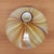 Mid-Century Modern Vintage Murano Style Art Glass Pinstripe Hand Blown Vase For Sale - Image 3 of 5