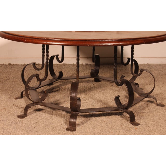 18th Century Round Coffee Table with Brazier For Sale - Image 3 of 9