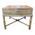 Vintage Henredon Single Drawer Bamboo Side Table For Sale