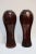 Mid-Century Modern Mid-Century Ruby and Avventurina Murano Glass Vases - a Pair For Sale - Image 3 of 8