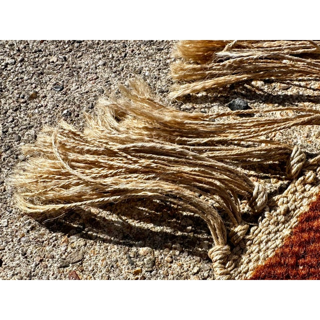 White White Castle Kilim by Boguslaw Kaminski, 1960s For Sale - Image 8 of 15