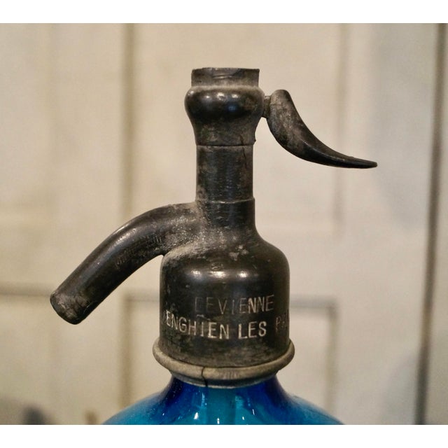 Metal Vintage French Soda Syphons, 1930s, Set of 3 For Sale - Image 7 of 8