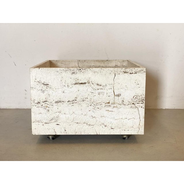 Travertine Planters, 1970s, Set of 2 For Sale - Image 13 of 18