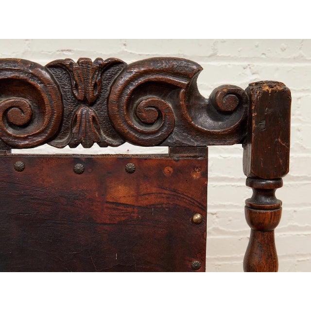 Mid 20th Century Vintage Spanish Vintage Chair For Sale - Image 5 of 12