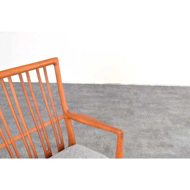 Oak Ml33 Rocking Chair by Hans J. Wegner for A/S Mikael Laursen, 1950s For Sale - Image 18 of 18