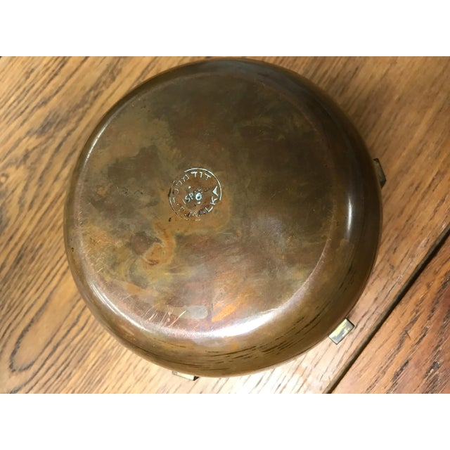 1920s Copper and Mosaic Jar For Sale - Image 5 of 5