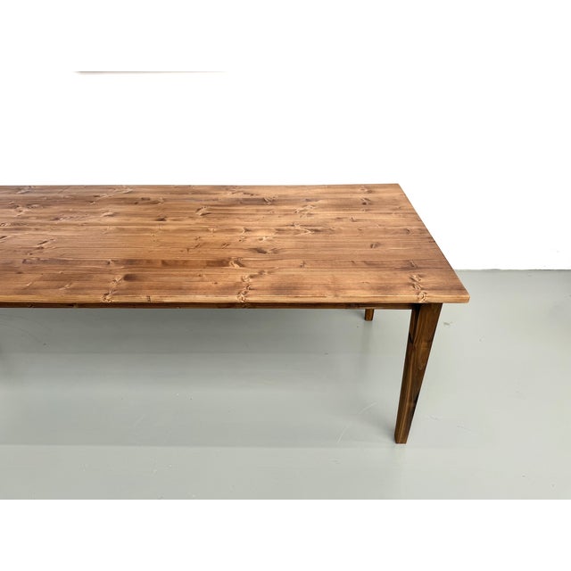 Pine Farmhouse Table, 2010s For Sale - Image 3 of 18