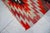 Brick Red Handwoven Turkish Rug Diamond Pattern Kilim Rug - 5'5" X 10'1" For Sale - Image 8 of 12