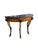 Italian Neoclassical Demi-Lune Console Table, Circa 1790 Elegant Italian Neoclassical demi-lune console table featuring a...