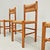 Khaki Chairs in Fir Wood and Rope by Raffaello Biagetti from Atelier Biagetti, 1970s , Set of 4 For Sale - Image 8 of 18