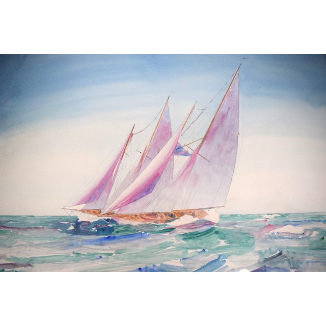 Art Sz: 19 5/8"H x 29 1/2"W Frame Sz: 21 1/2"H x 31 1/2"W Provenance: The Whitney Vanderbilt Collection Frederic (Fredric)...