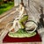 This Vintage Figurine depicts a romantic couple on a bicycle, embodying the ideal of love and passion. The multicolor...