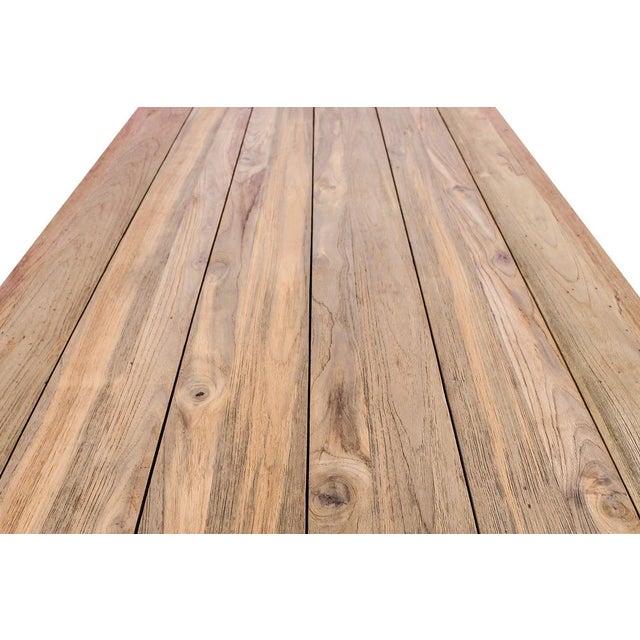 Rustic Vinegard Dining Table Set 230cm For Sale - Image 3 of 6