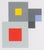 A 1995 serigraph print, titled "Konstruktion and Intuition," by the German artist Anton Stankowski (1906-1998). This print...