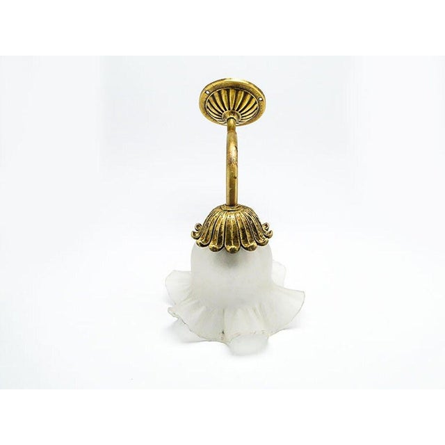 Early 20th Century Art Nouveau Wall Lamp, Poland For Sale - Image 5 of 11