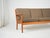 Brown Mid-Century Teak GE-265/3 Wollstoff Sofa by Hans J. Wegner for Getama, 1960s For Sale - Image 8 of 14