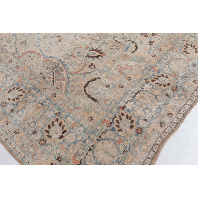 Persian Fine 1920s Persian Khorassan Handmade Wool Rug For Sale - Image 3 of 10