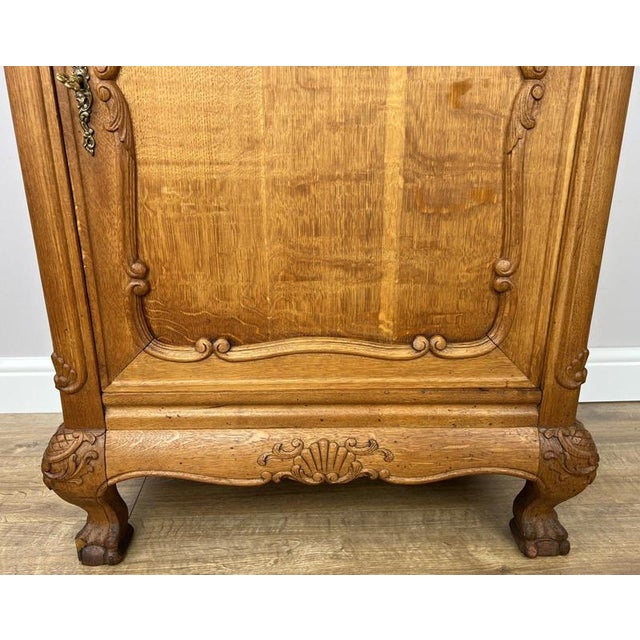 Wood Vintage French Oak Sideboard For Sale - Image 7 of 17