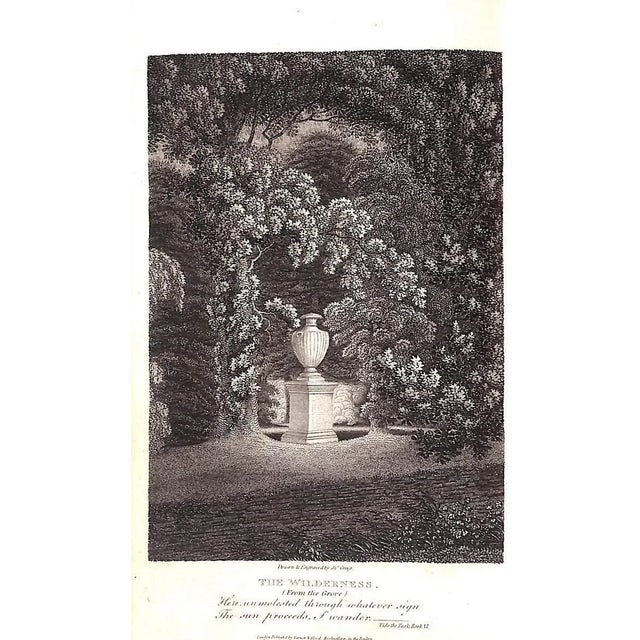 White "Cowper, Illustrated by a Series of Views, in or Near, the Park of Weston-Underwood" 1803 Cowper, William For Sale - Image 8 of 13