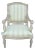1 of 2 Dennis & Leen Formations Arm Chair W Rose Tarlow Melrose House Fabric For Sale