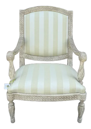 Dennis & Leen Formations Arm Chair W Rose Tarlow Melrose House Fabric - 1 of 2