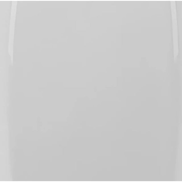 Contemporary Matthew Izzo Home Mae White Ceramic Table Lamp With White Linen Drum Shade For Sale - Image 3 of 4