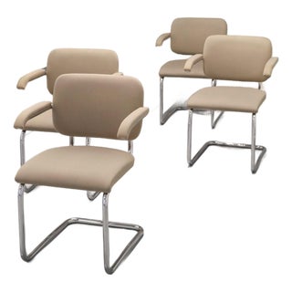 1990s Marcel Bruer Cesca Chairs for Thonet - Set of 4 For Sale