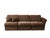 Brown Vintage 3-Seater Sofa Chaise Longues, 1970s, Set of 3 For Sale - Image 8 of 9