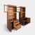 1990s Pair of Cottage Style Oak Hutch Cabinets With Glass Doors For Sale - Image 14 of 18