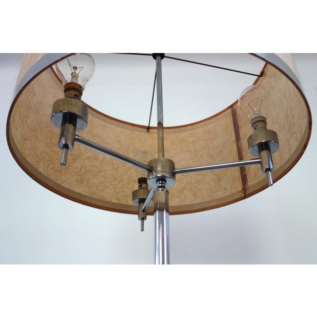Space Age Three-Light Floor Lamp attributed to Scolari, 1970s For Sale - Image 9 of 15