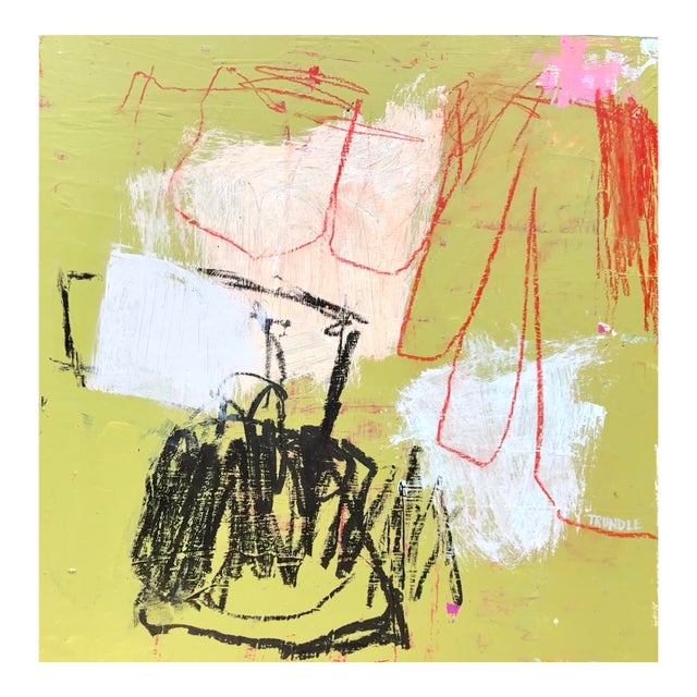 Sarah Trundle, Contemporary Abstract Painting, "Catapult" For Sale