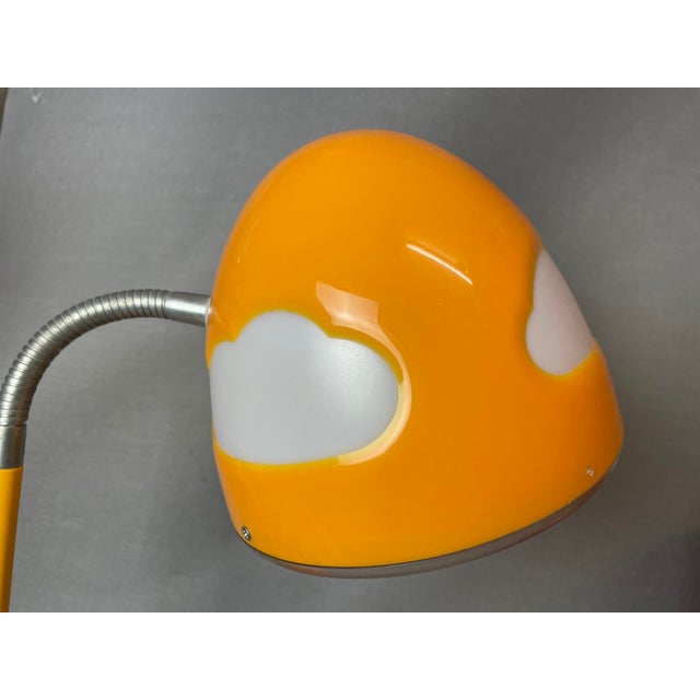 Modern Gooseneck Orange Table Lamp by Henrik Preutz for Ikea, 1990s For Sale - Image 3 of 7