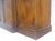 Large Wide Mahogany Individual Bubble Glass Panes Doors Breakfront China Cabinet For Sale - Image 15 of 18